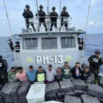 Gran golpe al narcotráfico por la Marina nacional salvadoreña