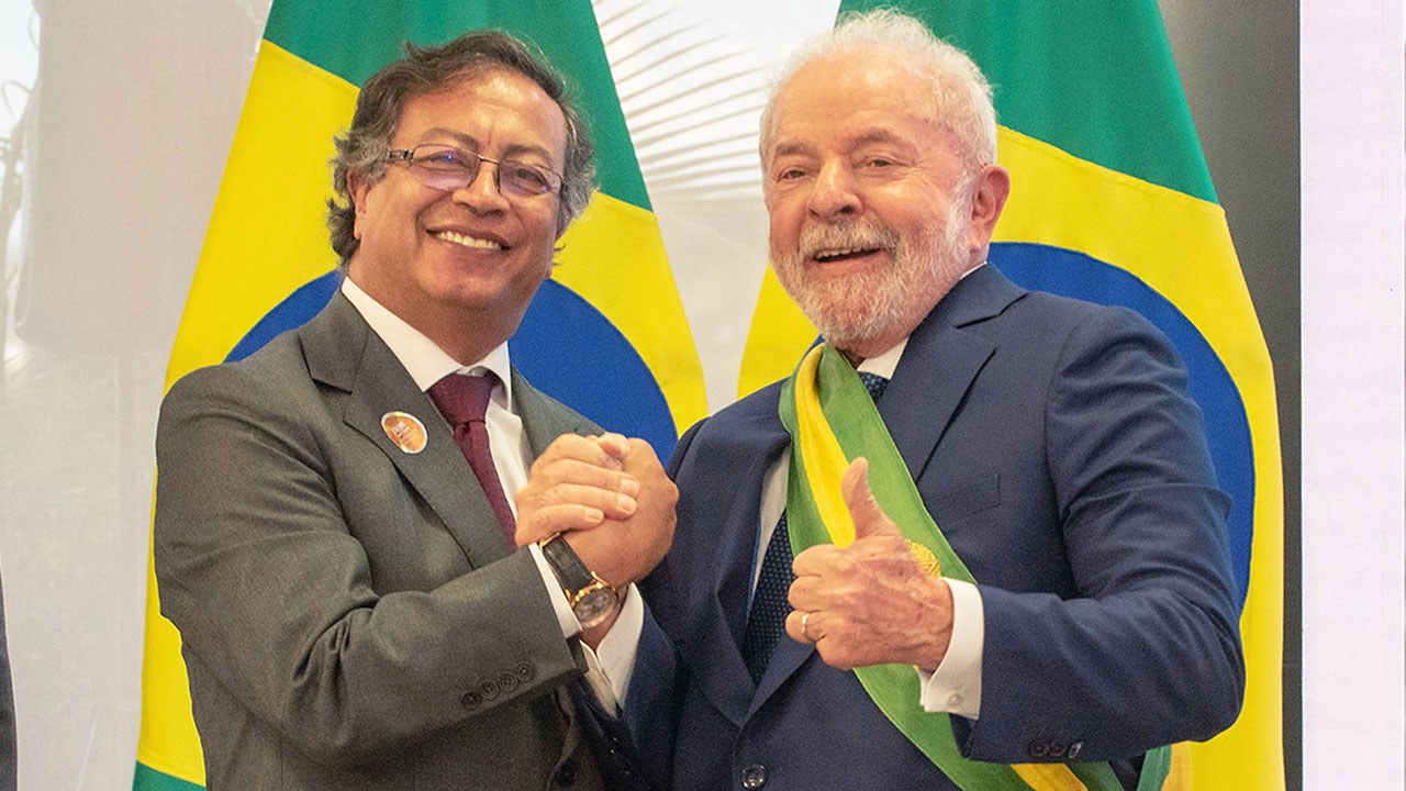 Lula y Petro dialogan sobre Amazonía y Comercio