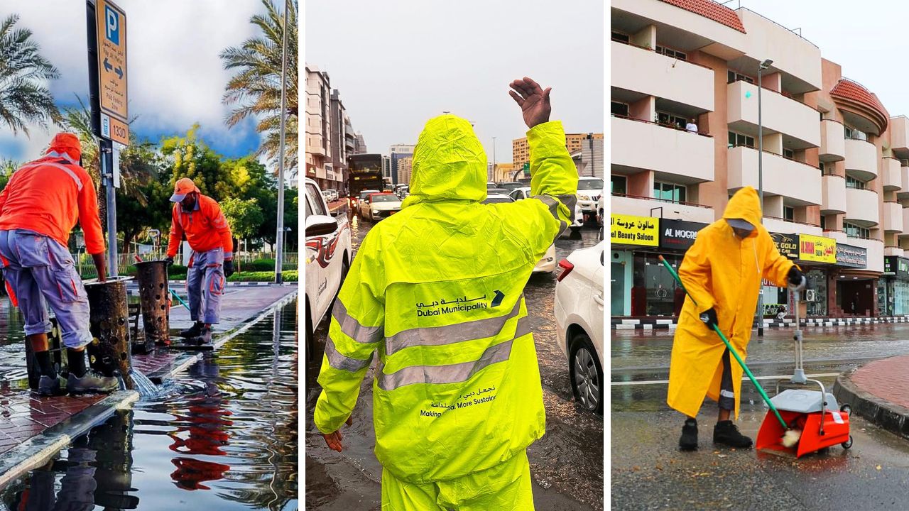 Emiratos Árabes Unidos registra lluvias récord en 75 años