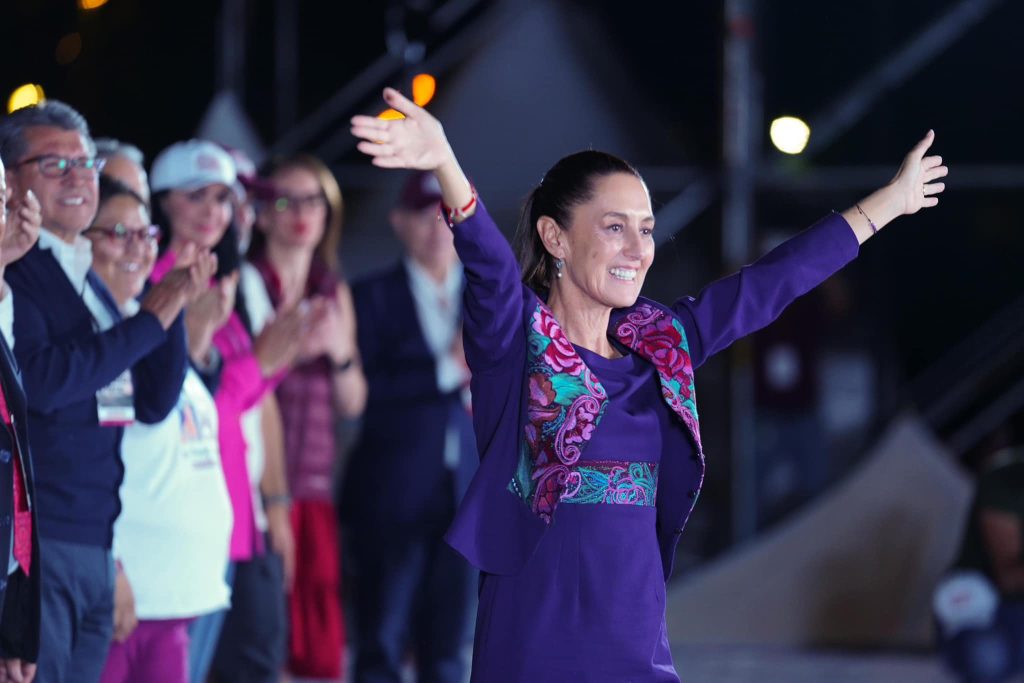 Claudia Sheinbaum Pardo, la primera mujer en 200 años en asumir la presidencia de México.