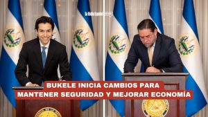 El presidente Bukele anuncia cambios en su Gabinete para mantener la seguridad y fomentar la inversión en El Salvador.