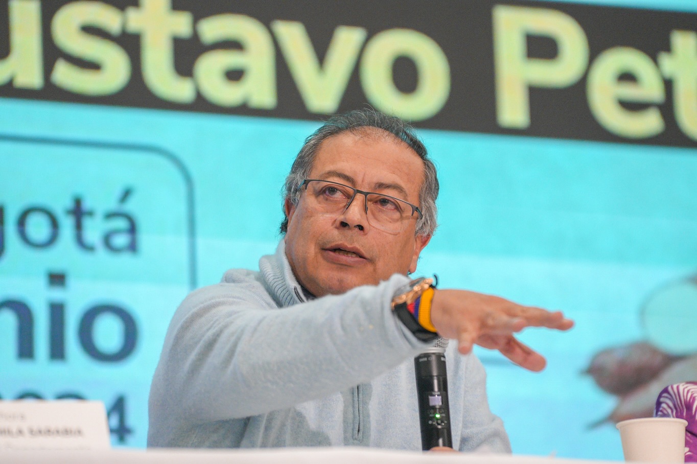 Presidente Gustavo Petro de Colombia. Foto: Presidencia