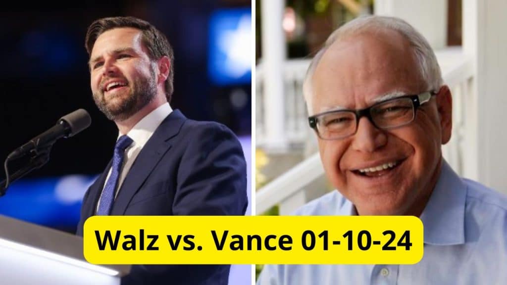 El debate vicepresidencial de octubre 2024 podría ser decisivo para las elecciones.