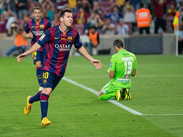 Árbitro confiesa haber perdonado la tarjeta roja a Lionel Messi para que jugara la final de la Copa América. Foto: Lluís from Sabadell (Barcelona), España