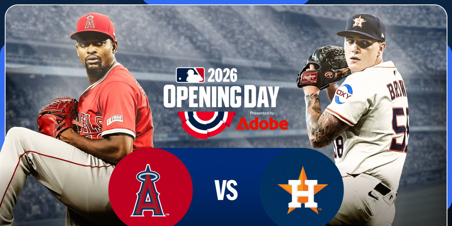 Astros Opening Day 2026 vs Angels Daikin Park