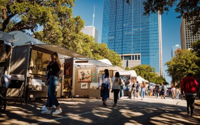 ¡Este Fin de Semana en Houston! El Bayou City Art Festival Downtown Regresa el 28 y 29 de Marzo con 250+ Artistas