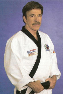 Chuck Norris en artes marciales Tang Soo Do