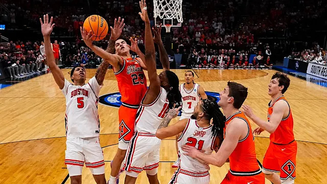Illinois vs Houston Cougars Sweet 16 NCAA March Madness 2026