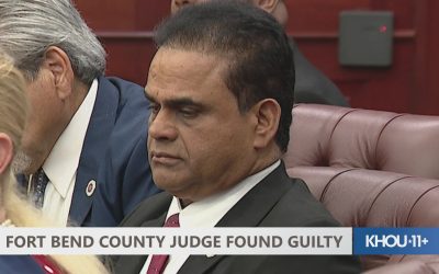 POLÍTICA: Juez KP George Declarado Culpable en Fort Bend County y Crisis en Detenciones Migratorias