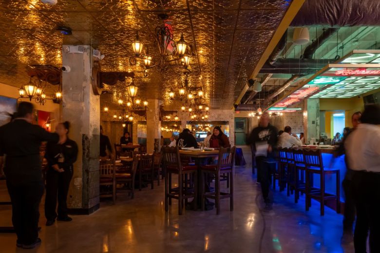 Interior El Tiempo Cantina POST Houston