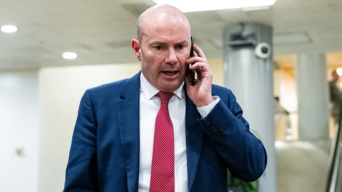 Líderes republicanos del Senado durante el debate maratónico sobre la SAVE America Act