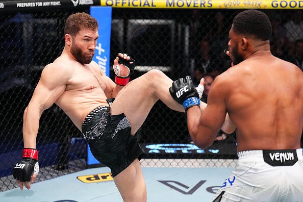 UFC Fight Night: Kevin Vallejos vs Josh Emmett - Cartel oficial del evento