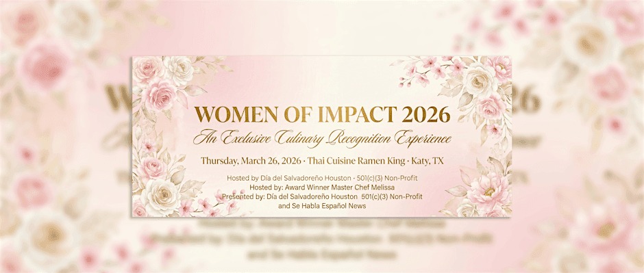 Women of Impact 2026: Una Exclusiva Experiencia Culinaria y de Reconocimiento