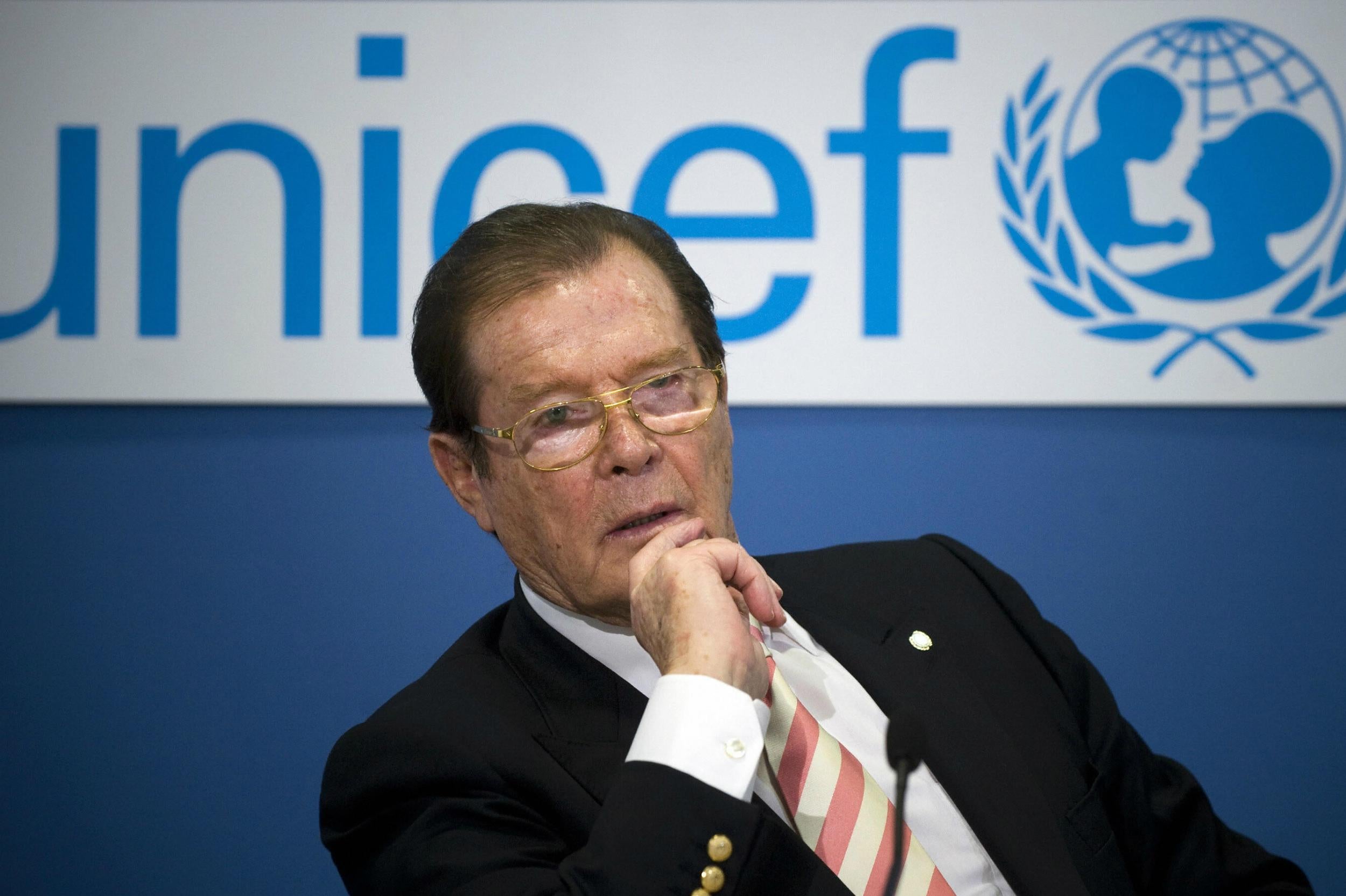 Roger Moore como Embajador de UNICEF