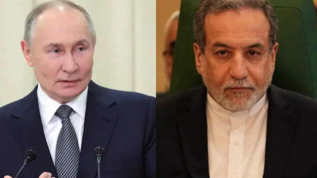 Irán intensifica la diplomacia: Araghchi se reúne con Putin mientras el Estrecho de Ormuz sigue bloqueado