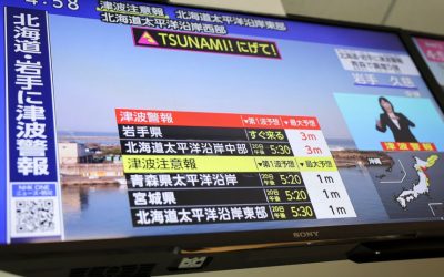 ÚLTIMA HORA: Terremoto de 7.4 sacude el noreste de Japón y activa alerta de tsunami