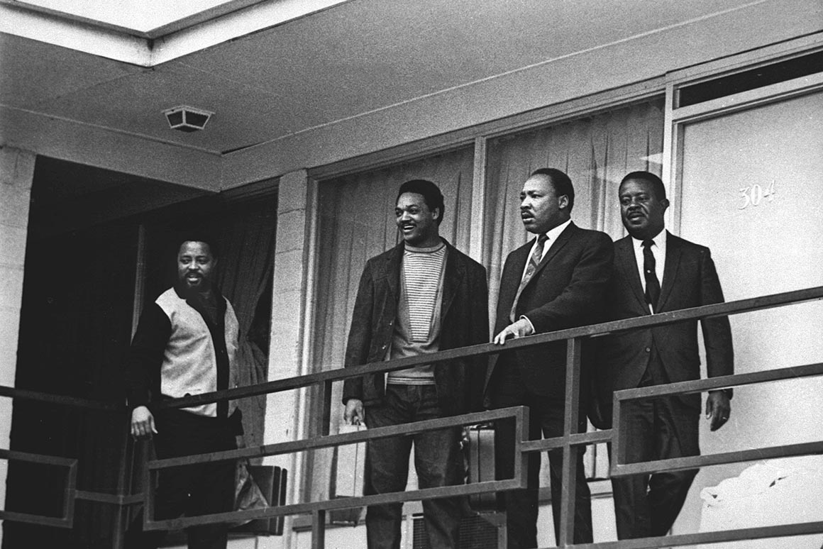 Balcón del Lorraine Motel en Memphis donde fue asesinado Martin Luther King Jr.