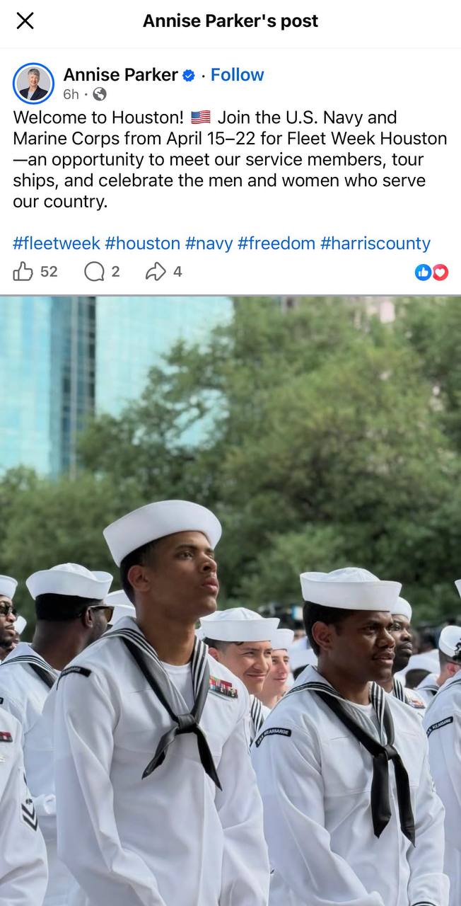 Post sobre Fleet Week