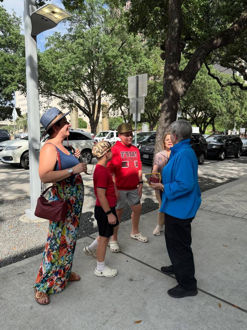 Hablando con familias