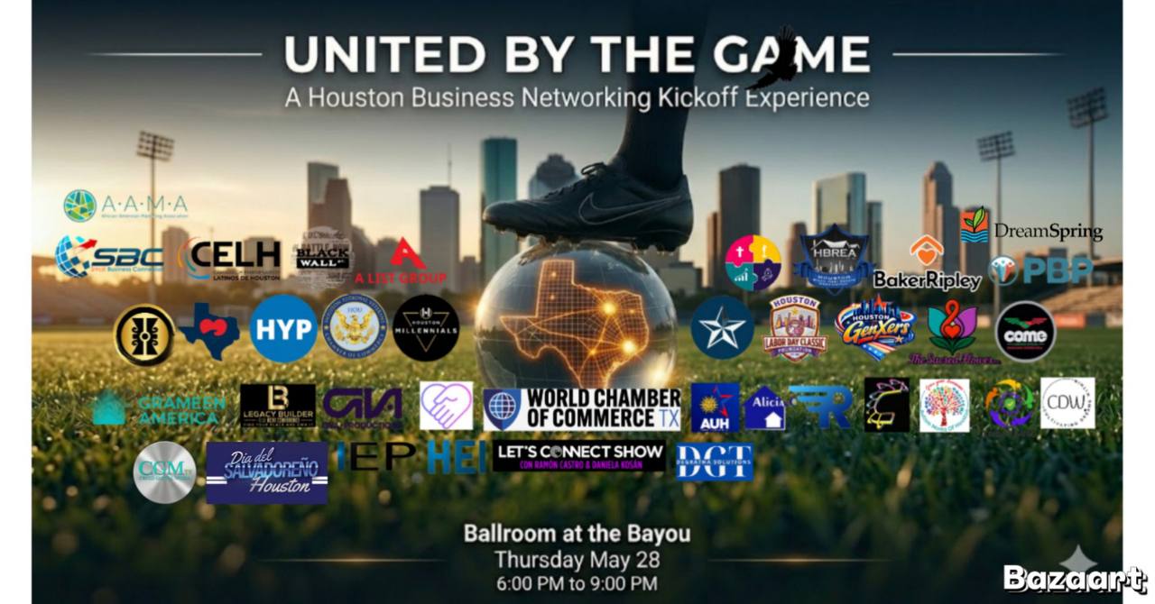United by the Game - Banner con todos los logos de organizaciones participantes