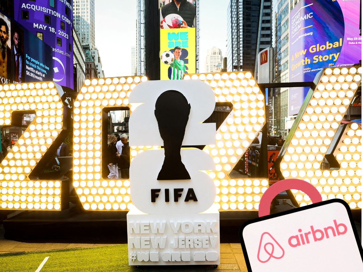 Airbnb ofrece bonificación de $750 dólares a nuevos anfitriones en ciudades sede del Mundial 2026