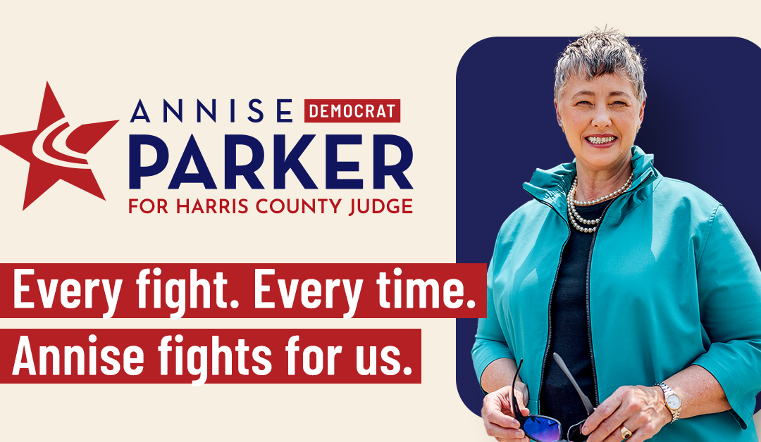Annise Parker - Candidata Demócrata para Jueza del Condado de Harris
