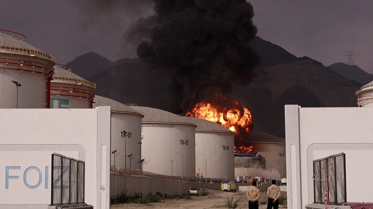 Ataque con drones provoca incendio en la planta nuclear de Barakah en los Emiratos Árabes Unidos