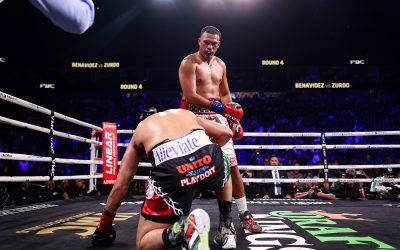 David Benavidez hace historia con un nocaut espectacular sobre ‘Zurdo’ Ramírez en Las Vegas