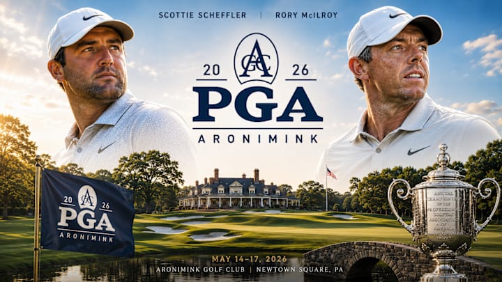 Arranca el Campeonato de la PGA 2026 en Aronimink: McIlroy y Scheffler lideran las apuestas