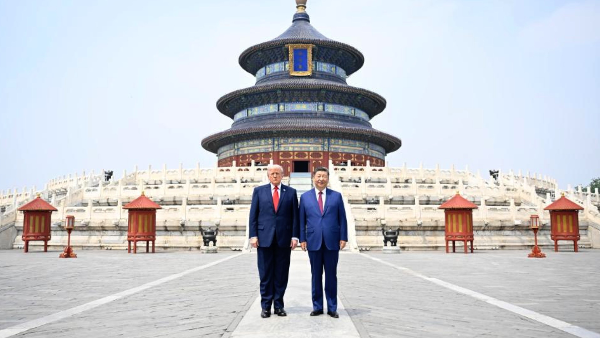 Trump y Xi en el Templo del Cielo
