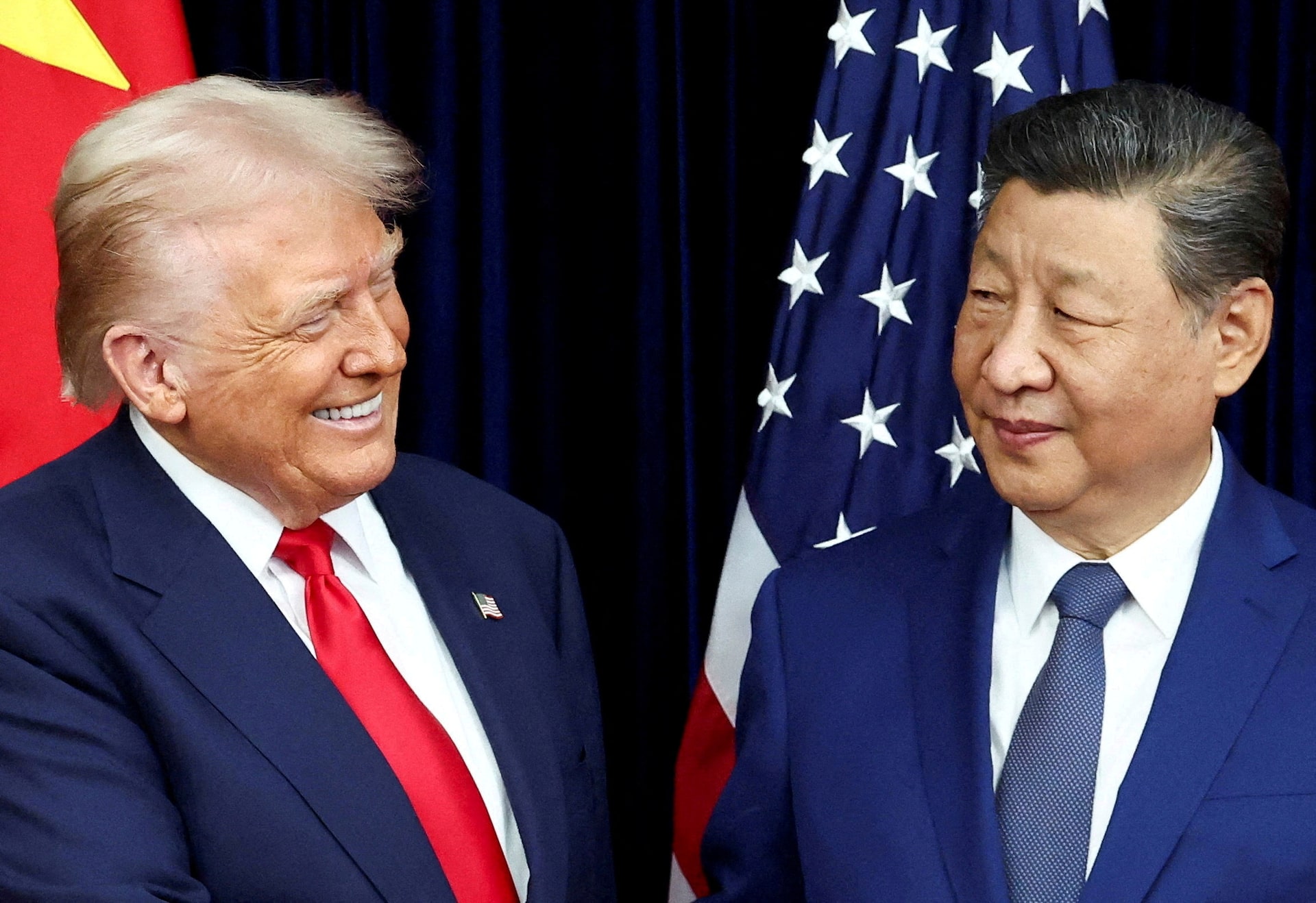 El presidente Donald Trump y el líder chino Xi Jinping