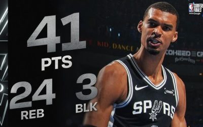 Victor Wembanyama hace historia y guía a los Spurs a la victoria en doble tiempo extra