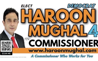 Se acerca la votación temprana en Fort Bend County mientras Haroon Mughal refuerza su trabajo comunitario en el Precinto 4