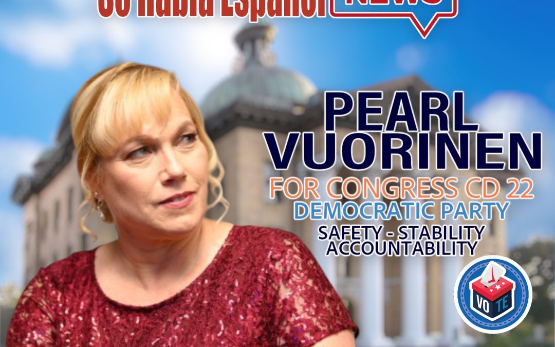 Una candidatura con historia personal y enfoque comunitario: Pearl Vuorinen en el Distrito 22